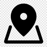 cartography, surveying, geography, Map icon svg