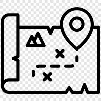 Cartography, Geography, GIS, Planning icon svg