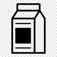 carton, milk, reusable, sustainable icon svg