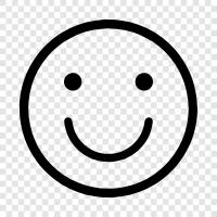 cartoon, smiley, happy, sad icon svg