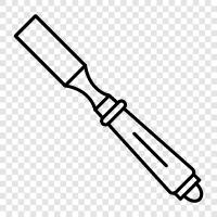 carvers, chisels, carving, knife ikon svg