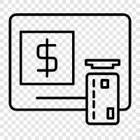 cash, transactions, bank, account icon svg