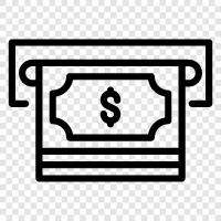 cash, withdrawal, transfer, money icon svg