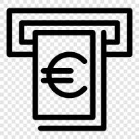 Bargeld, Bank, Finanzen, Dienstleistungen symbol