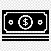 cash, check, deposit, withdraw icon svg