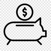 cash, budget, debt, investing icon svg