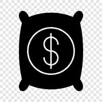 cash, bills, currency, money icon svg