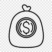 cash, wallet, purse, checkbook icon svg