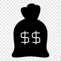 cashier, money, bank, bills icon svg