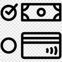 cashier, check, money, pay icon svg