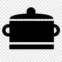 Cast Iron Cooker, Stainless Steel Cooker, Dutch Oven, Cook icon svg