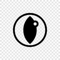 Cats Eye, Dog Eye, Rabbit Eye, Animal Eye icon svg