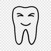 cavities, clean, healthy, oral icon svg