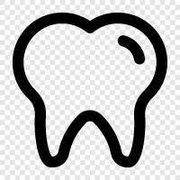 cavities, gum disease, whiten teeth, Tooth icon svg