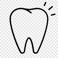 cavities, dentist, oral health, clean icon svg