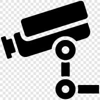 CCTVKameras, Haussicherheit, Sicherheitskameras, Überwachungskameras symbol