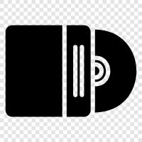 CDROM, data disk, digital audio disk, music CD icon svg