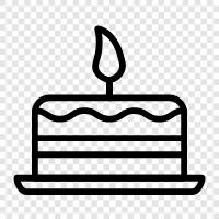 celebration, day, year, birthday cake icon svg