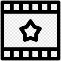 ünlü, film, film yıldızları, aktörler ikon svg