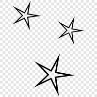 gök cismi, yıldız sistemi, Constellation, meteor duş ikon svg