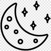 celestial body, natural satellite, moon landing, space icon svg