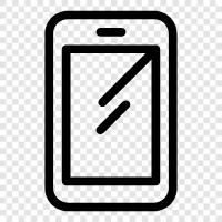 cell phone, phone, handset, mobile icon svg