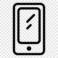 cell phone, smartphone, android phone, iPhone icon svg