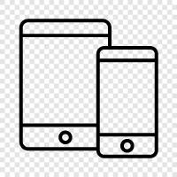 cell phone, computer, internet, laptop icon svg