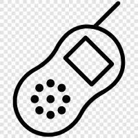 cell phone, hands free, phone, handset icon svg