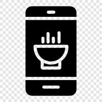 Handy, Smartphone, iPhone, Android symbol