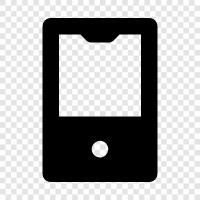 cell phone, phone, electronic, mobile icon svg