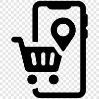 Cell Phone Shopping icon