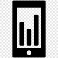 cell phones, smartphone, cellular networks, data icon svg