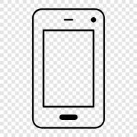 cellphone, cell phone, mobile, handheld icon svg