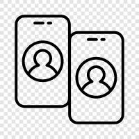 cellphone conversation, phone call, telephone conversation, phone conversation icon svg