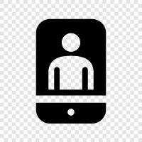 cellphone, smartphone, tablet, app icon svg