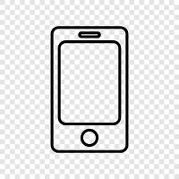 cellphone, mobile phone, phone, phone call icon svg