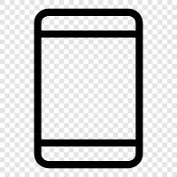 cellphone, phone, handset, mobile phone icon svg