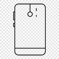 cellular phone, phone, smart phone, mobile phone icon svg