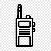 Cellular Phone, Radio, CB Radio, Two Way Radio icon svg