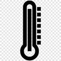 Celsius, Fahrenheit, Quecksilber, Infrarot symbol