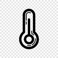 Celsius, Fahrenheit, Thermapen, Thermometer for cooking icon svg