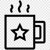 ceramic, beaker, drinking, coffee icon svg