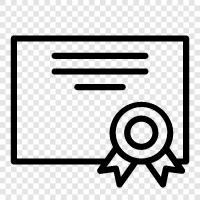 certificate authority, authentication, digital certificate, security icon svg