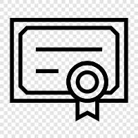 certificate icon svg