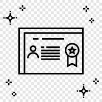 certificate icon svg