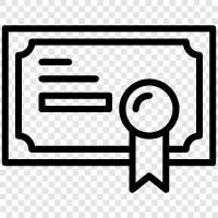 certificate icon svg