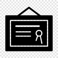 certificate icon svg