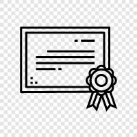 certificate icon svg