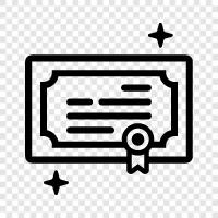 certificate icon svg